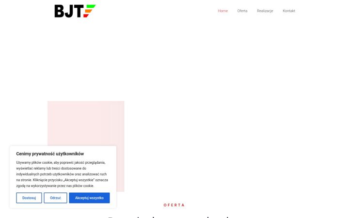 Screenshot of bjt.com.pl