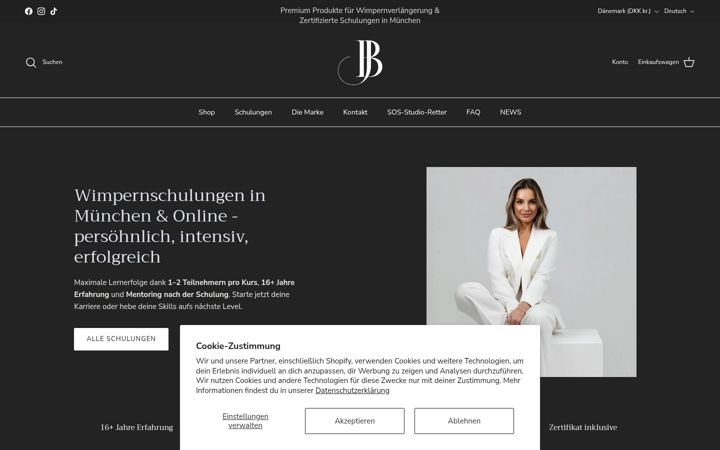 Screenshot of bjulity.com