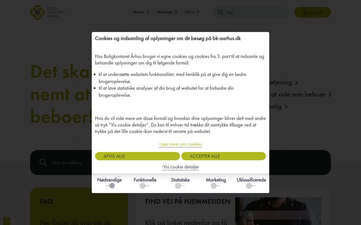 Screenshot of bk-aarhus.dk