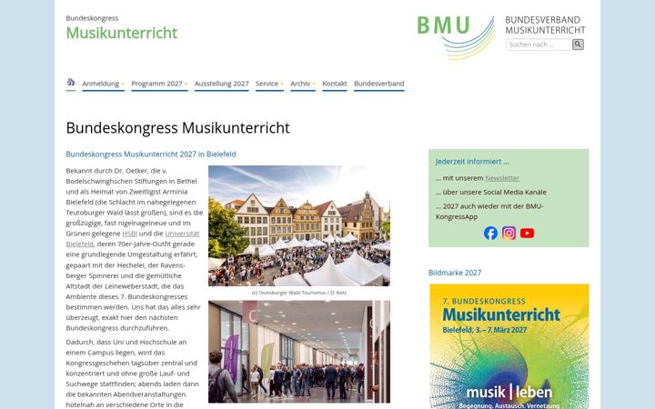 Screenshot van bk-mu.de