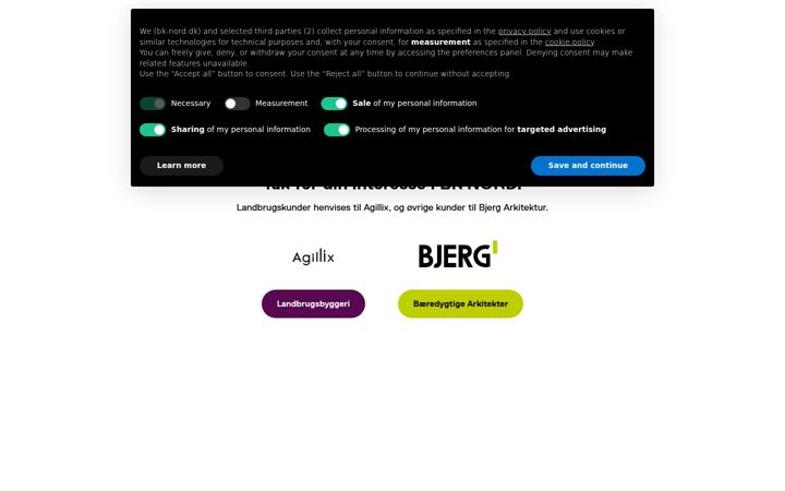 Screenshot of bk-nord.dk