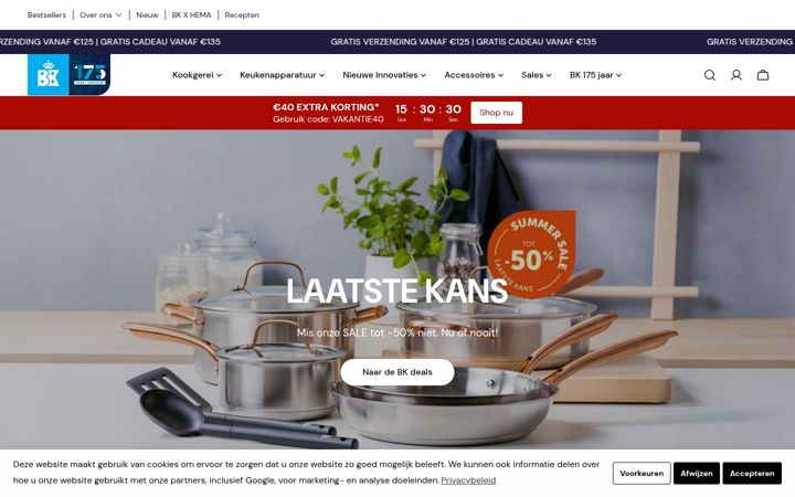 Screenshot of bk.nl