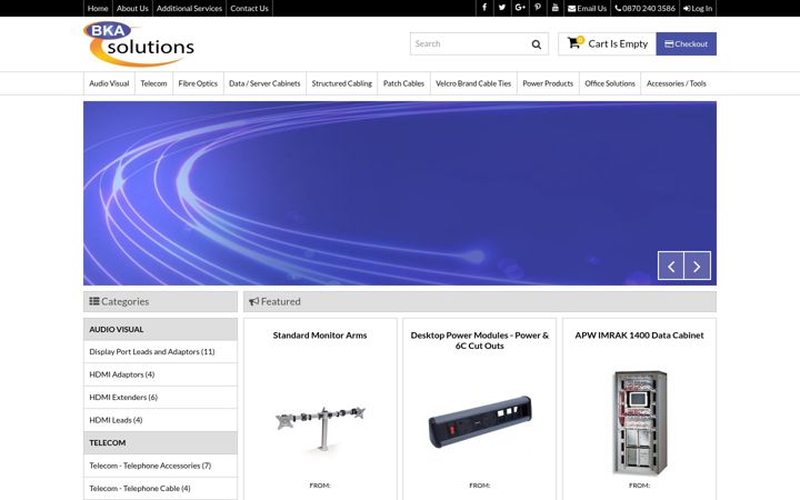 Screenshot of bka.co.uk