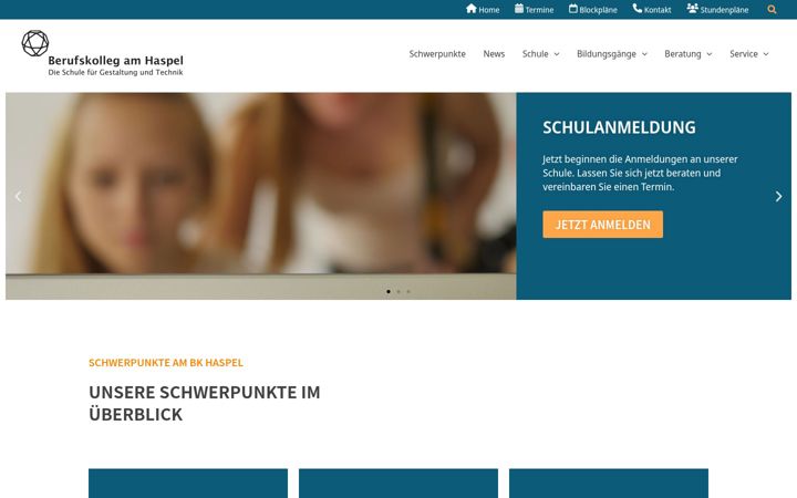 Screenshot of bkah.de