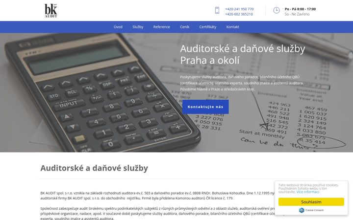 Screenshot of bkaudit.cz