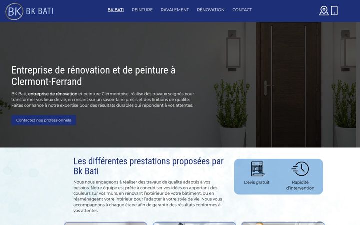 Screenshot of bkbati.fr