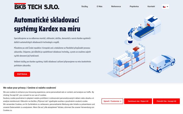 Screenshot von bkbtechsro.com
