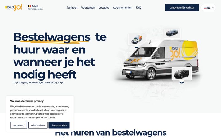 Screenshot of bkdgo.com