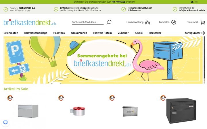 Screenshot of bkdirekt.ch