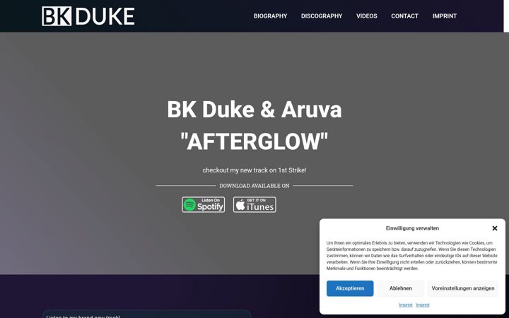 Screenshot of bkduke.de
