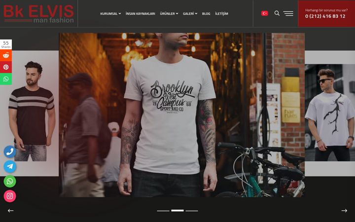 Screenshot of bkelvis.com