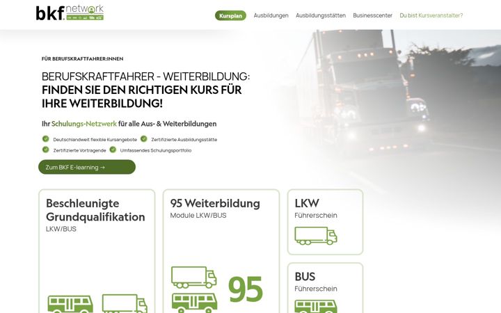 Screenshot ta' bkf-network.de