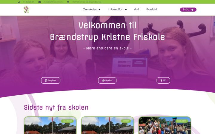 Screenshot stránky bkfri.dk