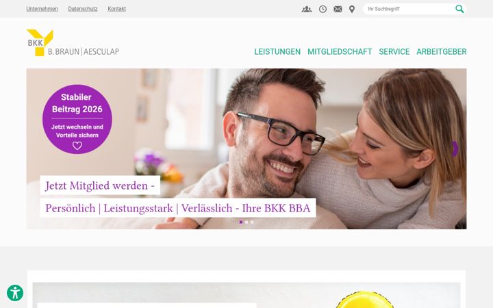 Snímek obrazovky bkk-bba.de