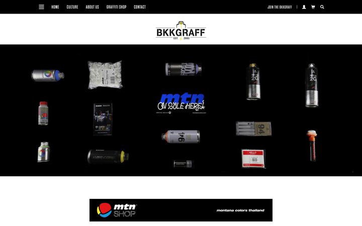Captură de ecran a bkkgraff.com