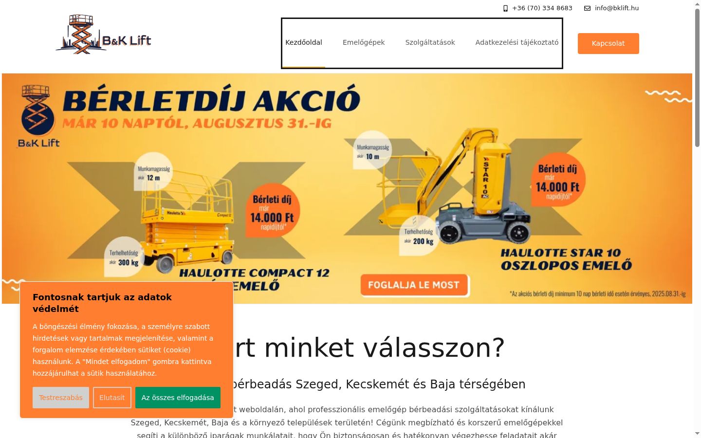 Screenshot tal-banner tal-kunsens muri qabel kwalunkwe interazzjoni