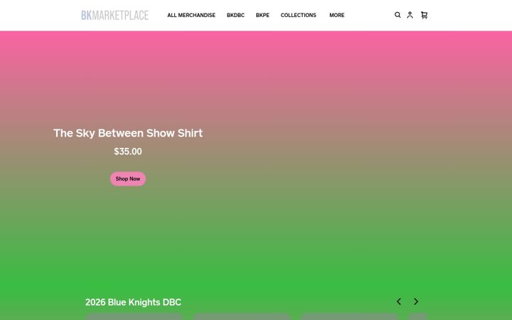 Screenshot of bkmarketplace.org