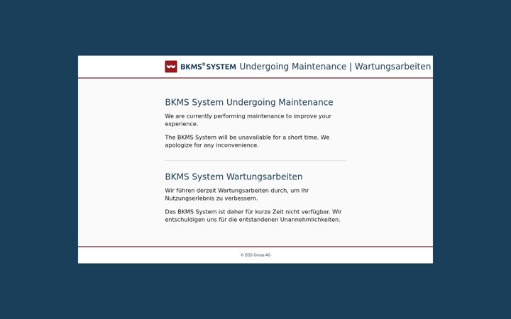 Screenshot of bkms-system.com