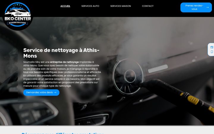 Screenshot of bko-center.fr