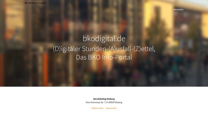 Screenshot of bkodigital.de