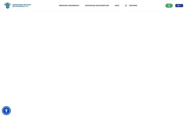 Screenshot of bkpm.go.id