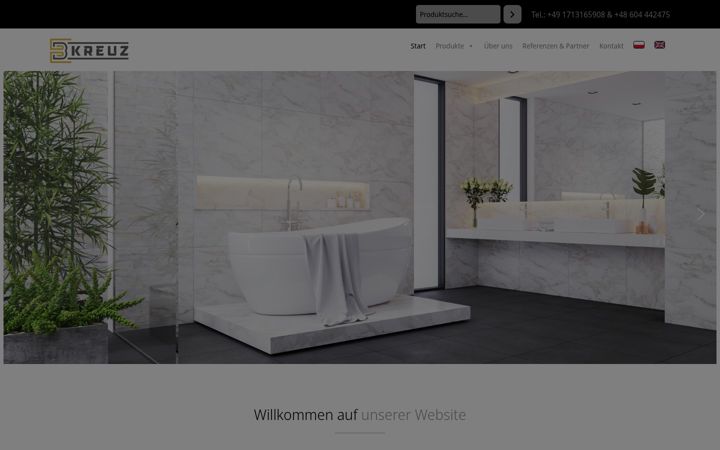 Screenshot of bkreuz.de