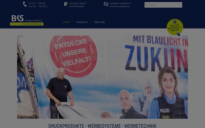 Screenshot of bks-wiesbaden.de
