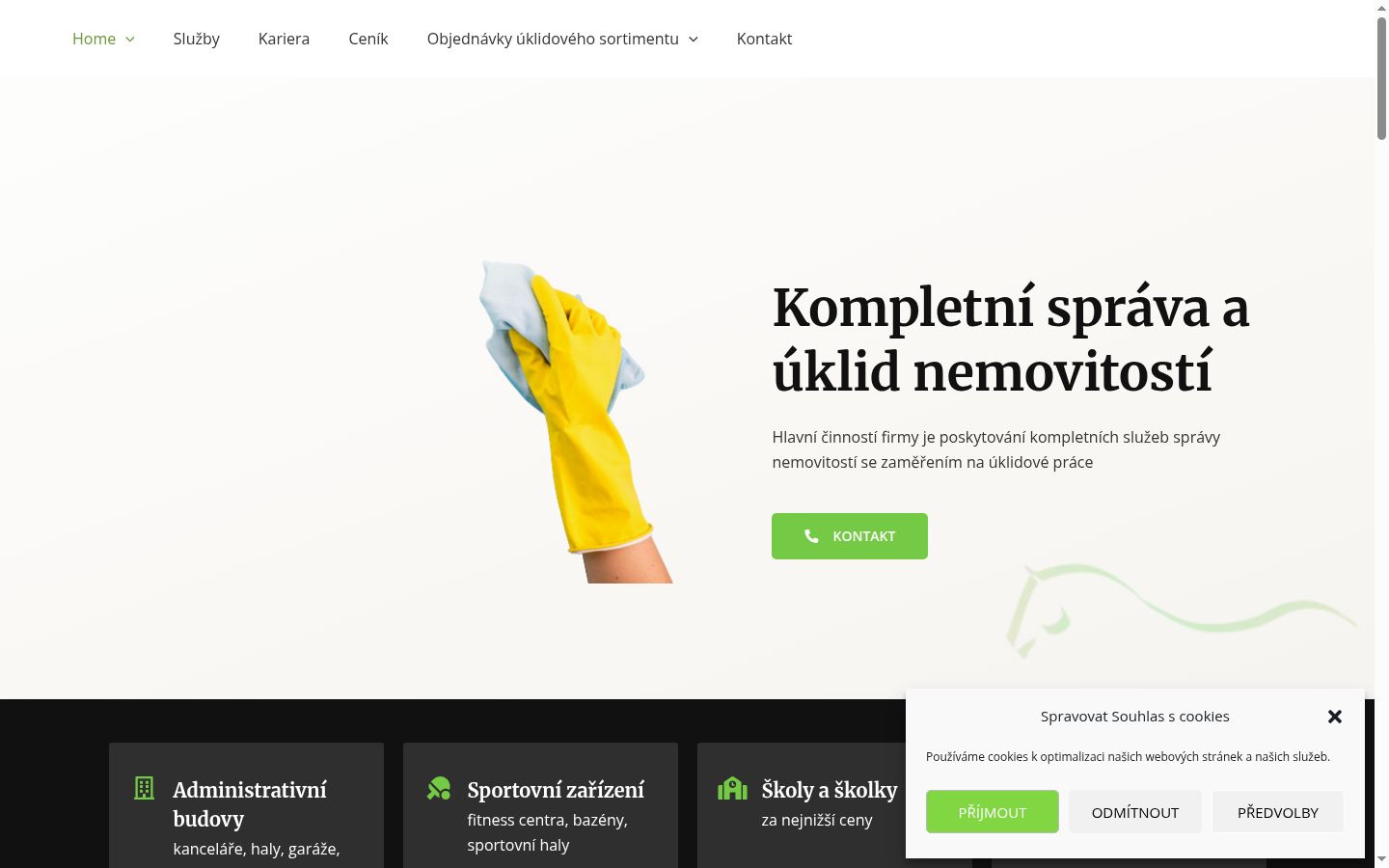 Ekraanipilt nõusolekubännerist, mida näidati enne mis tahes suhtlust