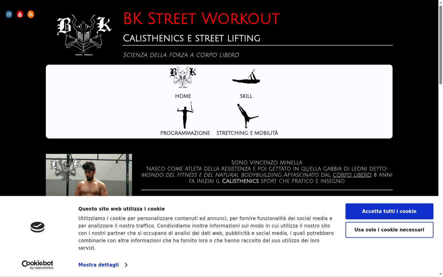 Screenshot tal-banner tal-kunsens muri qabel kwalunkwe interazzjoni