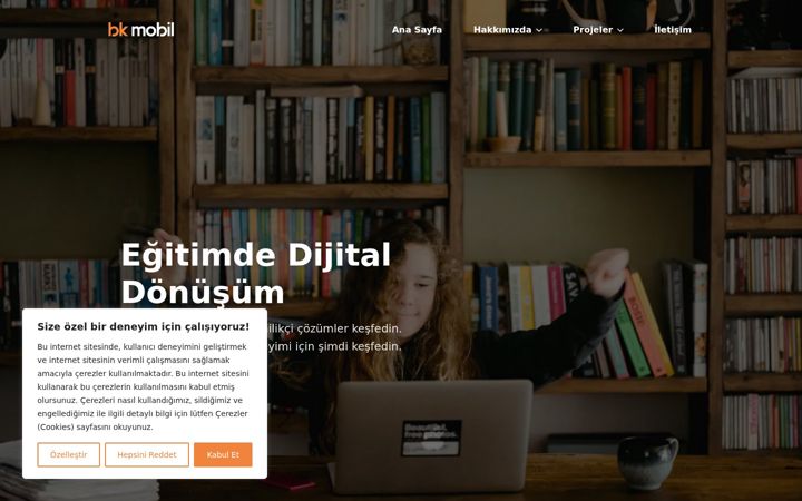 Screenshot of bktomorrow.com