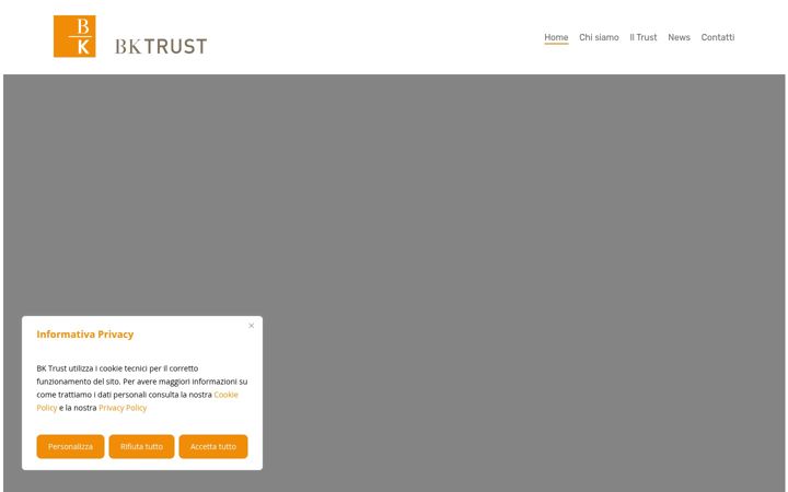 Screenshot stránky bktrust.it