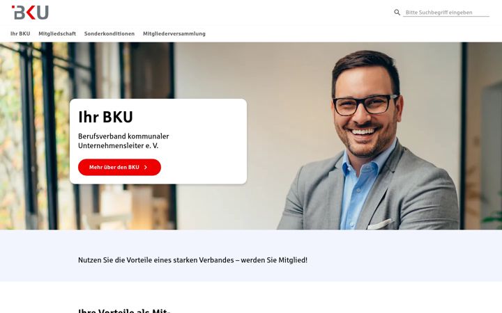 Screenshot of bku-net.de