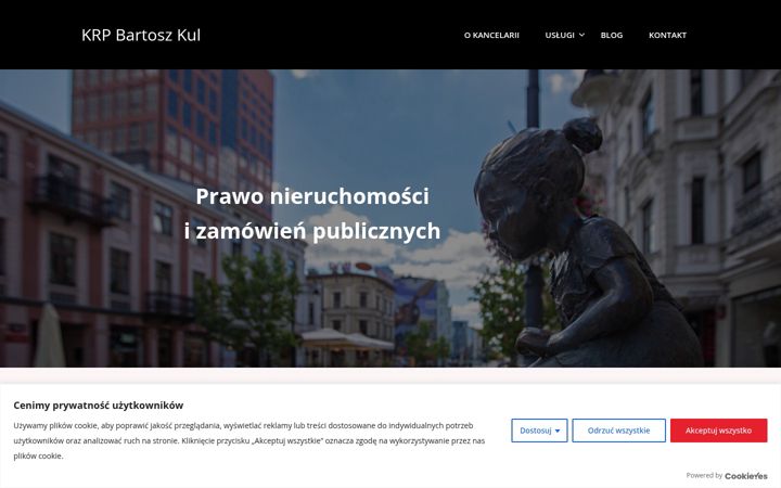 Skjámynd af bkul.pl