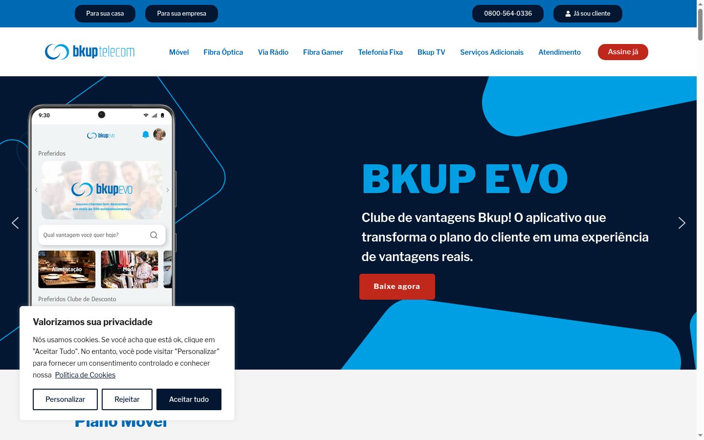 Screenshot van de toestemmingsbanner zoals getoond vóór enige interactie