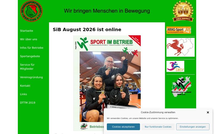 Screenshot of bkv-iserlohn.de