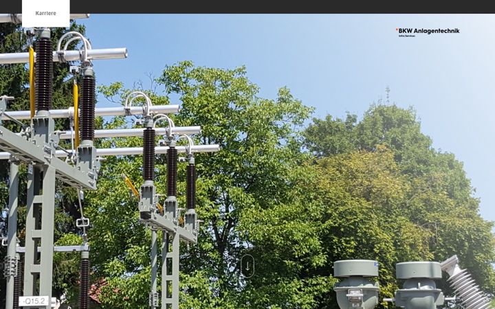 Screenshot of bkw-anlagentechnik.de