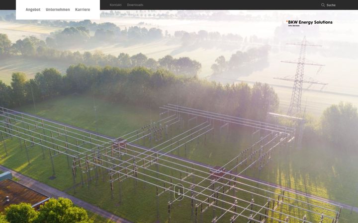Screenshot of bkw-energysolutions.de