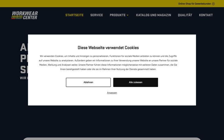 Screenshot of bkwc.at