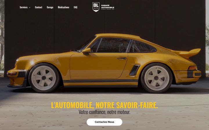 Screenshot of bl-auto95.fr
