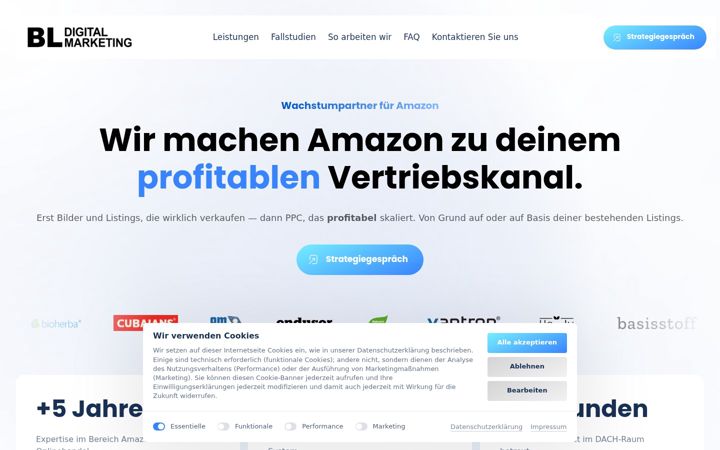 Screenshot von bl-digital-marketing.de