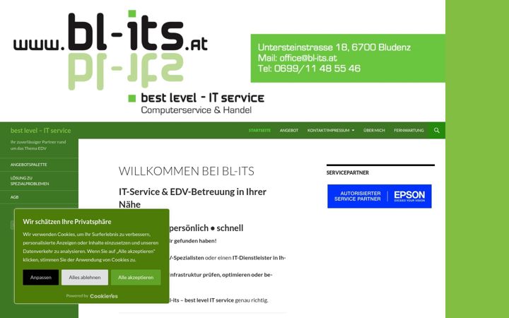 Screenshot of bl-its.at