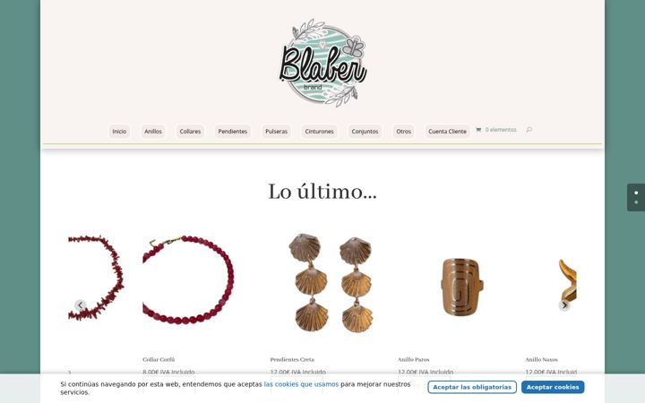Capture d'écran de blaberbrand.com