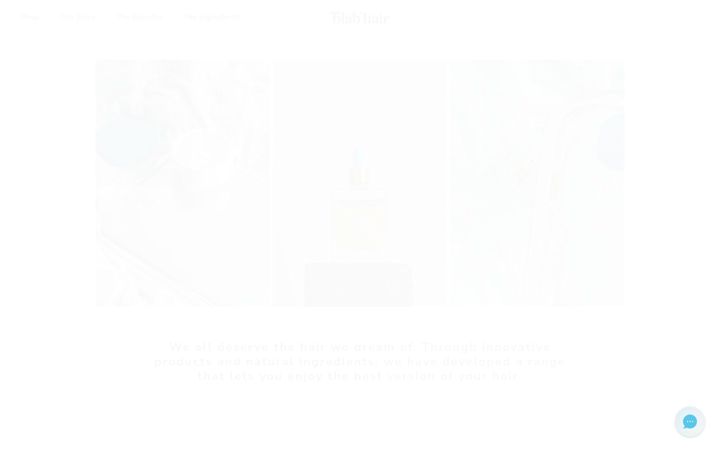 Screenshot of blabhair.com
