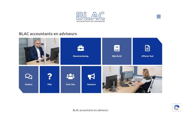 Екранна снимка на blacadviseurs.nl