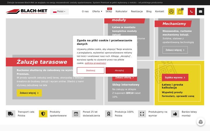 Screenshot di blach-met.com