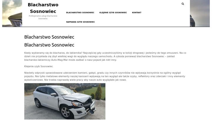 Screenshot di blacharstwo.sosnowiec.pl