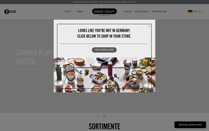 Screenshot of black-blum.de