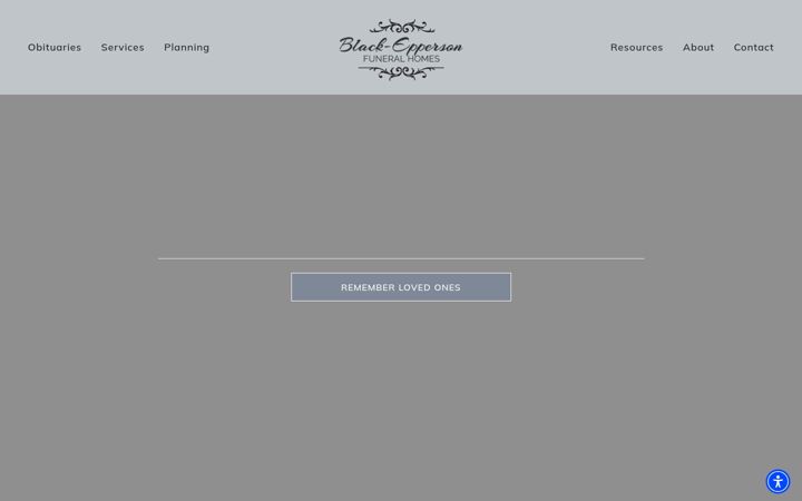 Screenshot of black-eppersonfuneralhomes.com