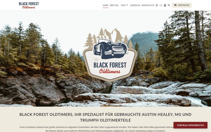 Screenshot of black-forest-oldtimers.de