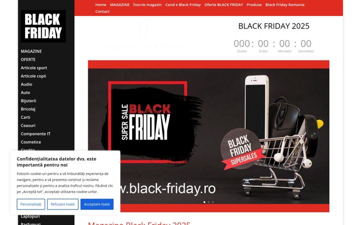 Snímek obrazovky black-friday.ro